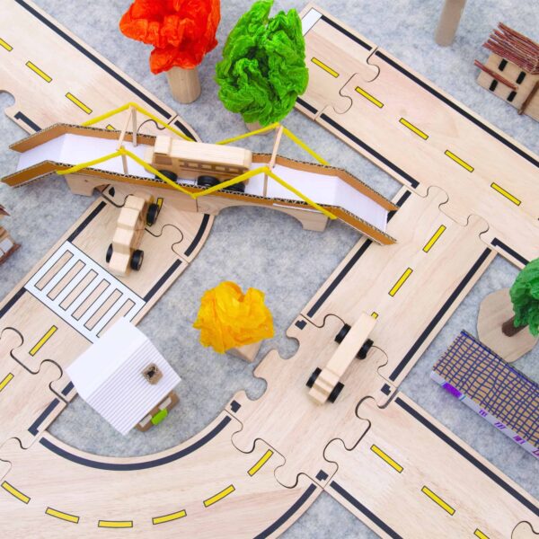 Guidecraft Roadway System – 42-teiliges Set (6)