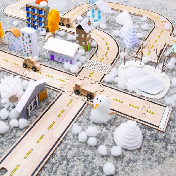 Guidecraft Roadway System – 42-teiliges Set (6)