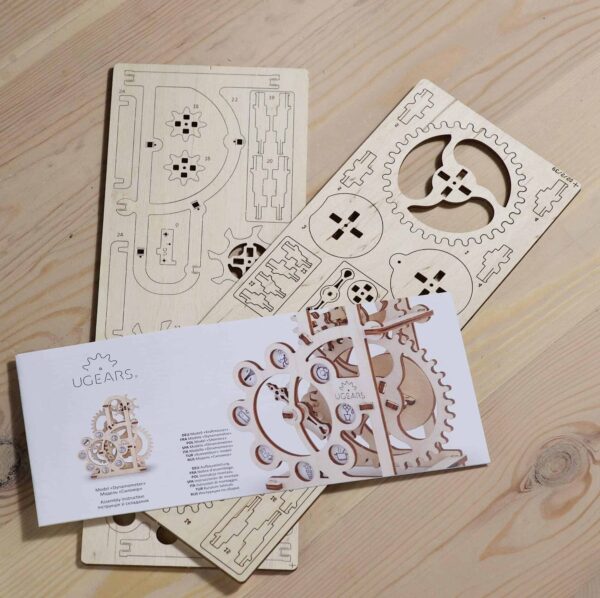 UGEARS Dynamometer - mechanischer Holzbausatz – Bild 2