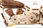 UGEARS Motorrad VM-02 - mechanischer Holzbausatz – Bild 6