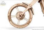 UGEARS Motorrad VM-02 - mechanischer Holzbausatz – Bild 9