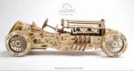 UGEARS U-9 Grand Prix Rennwagen - mechanischer Holzbausatz – Bild 3