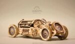 UGEARS U-9 Grand Prix Rennwagen - mechanischer Holzbausatz – Bild 8