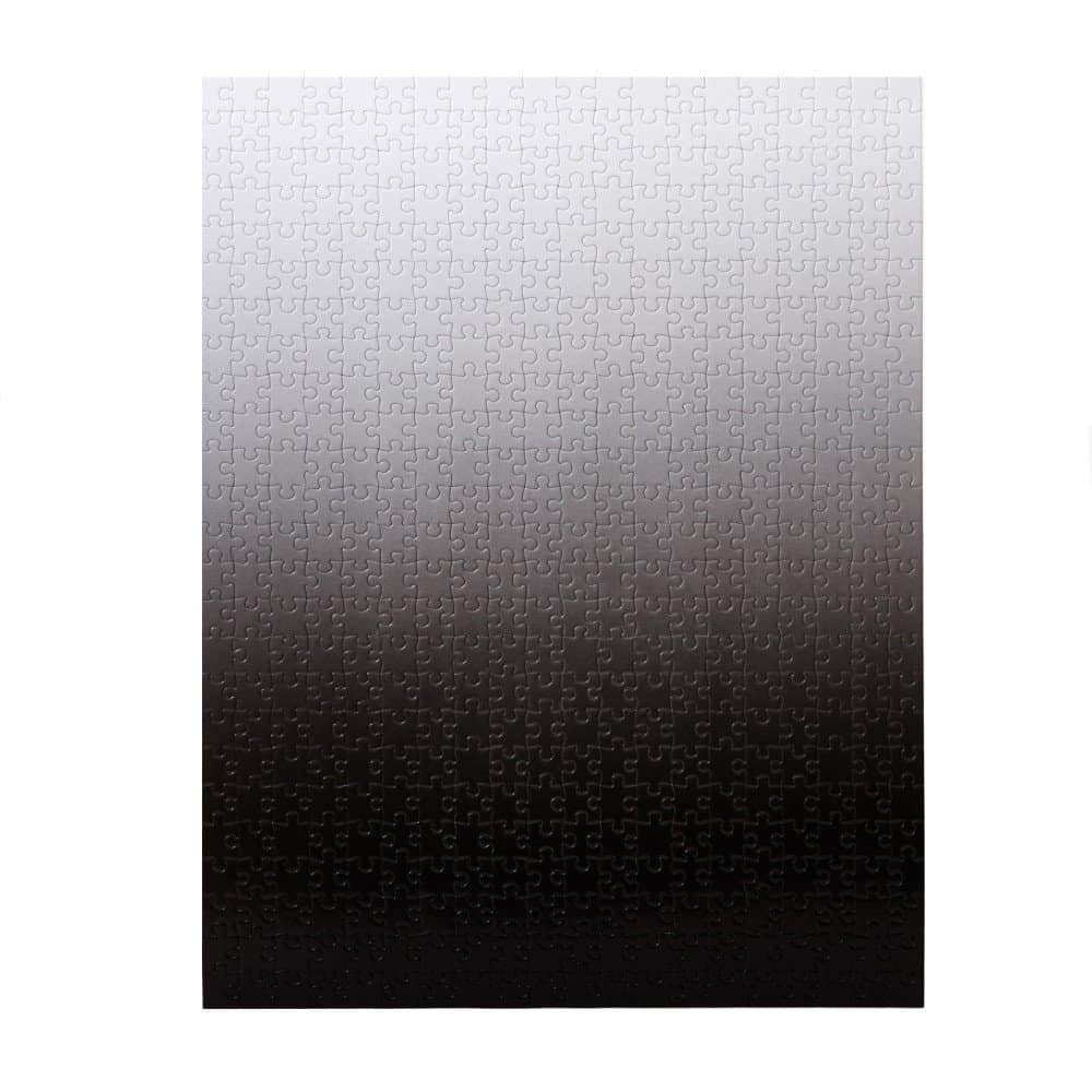Gradient Puzzle - blackwhite-01 Gradient Puzzle Schwarz