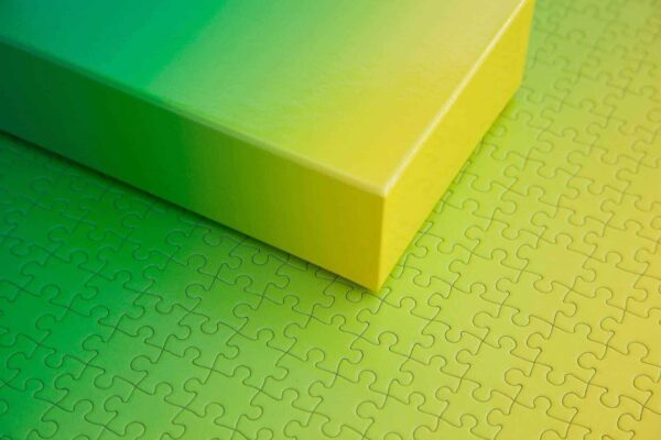 Gradient Puzzle - Green Yellow-03