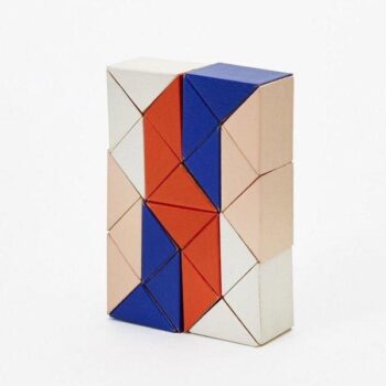 Snake Blocks Blue & Pink