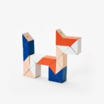 Snake Blocks Blue & Pink