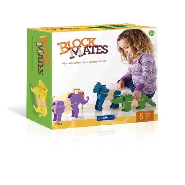 Block Mates Safari Animals