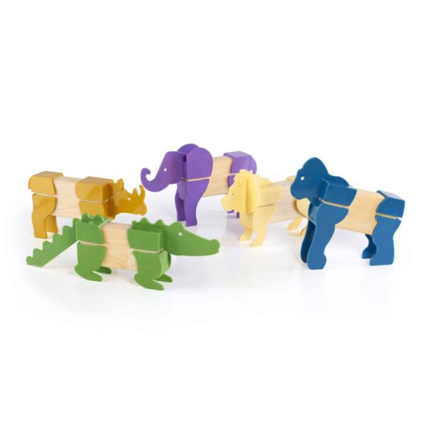 Block Mates Safari Animals