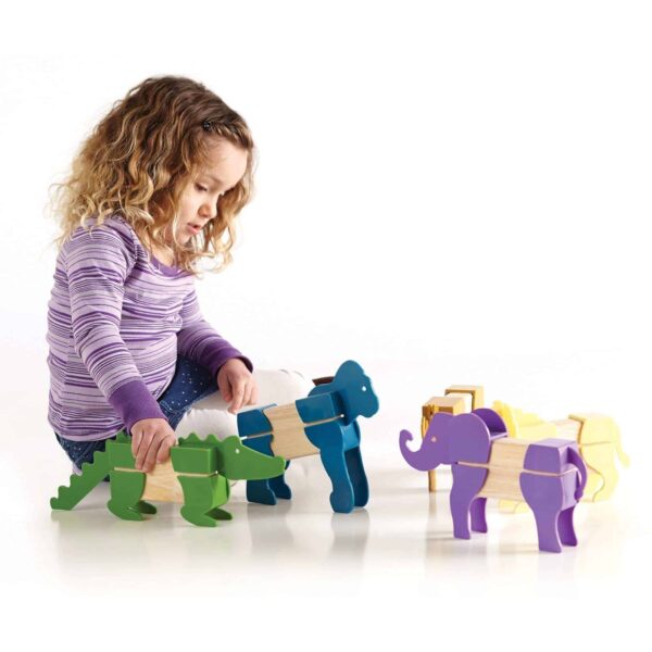 Block Mates Safari Animals