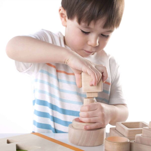 Insert and stack shapes