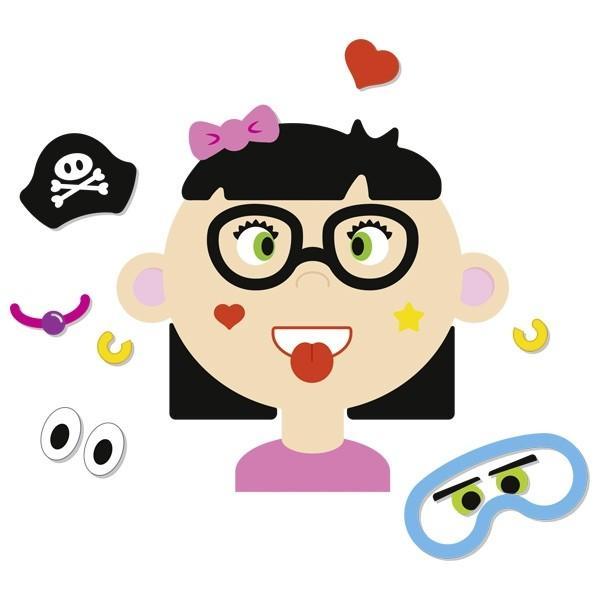 Magnetspiel Lustige Gesichter