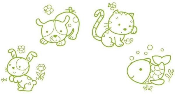 Stampo Baby Haustiere