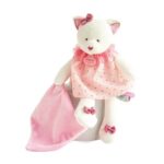 Traumfänger Katze mit Schmusetuch 28cm