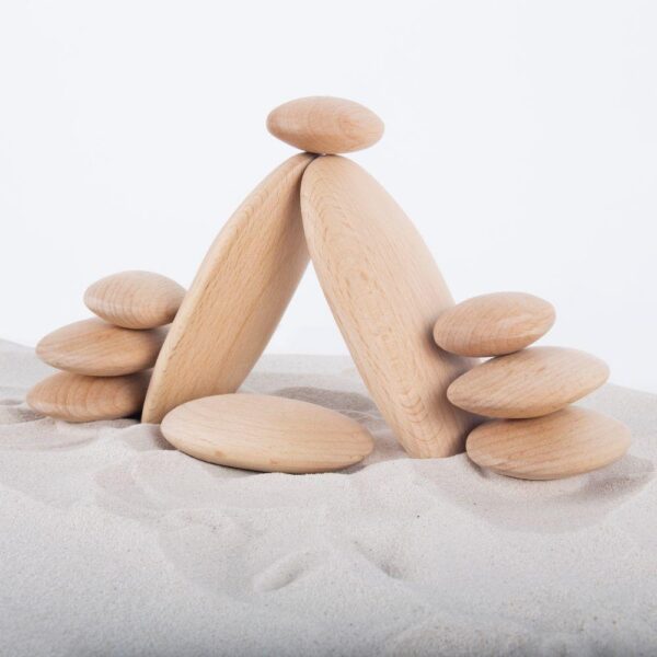 Wood Stackers – River Stones
