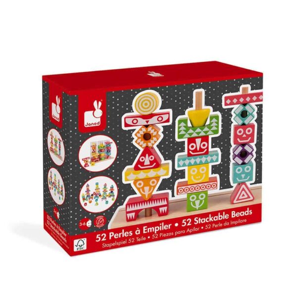 STAPELSPIEL EDUTOTEM 52 TEILE