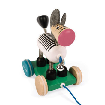 ZIGOLOS PULL ALONG ZEBRA-01