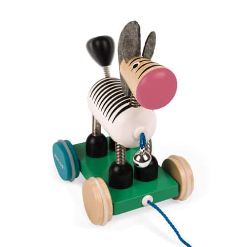 ZIGOLOS PULL ALONG ZEBRA-02 ZIGOLOS PULL ALONG ZEBRA-01