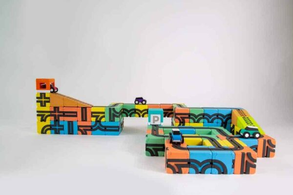 Qbitoy Magnetische Autobahn - Mini Pack – Bild 18