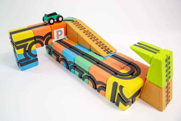 Qbitoy Magnetische Autobahn - Mini Pack – Bild 8