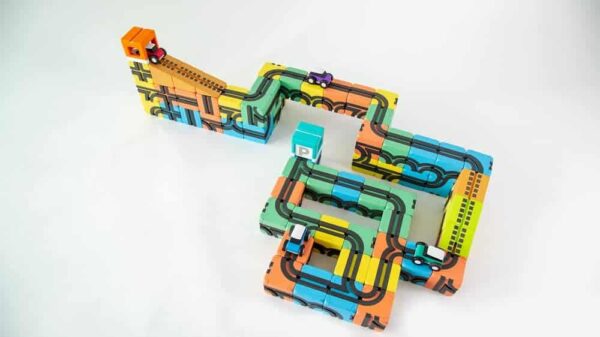 Qbitoy Magnetische Autobahn - Mini Pack – Bild 17