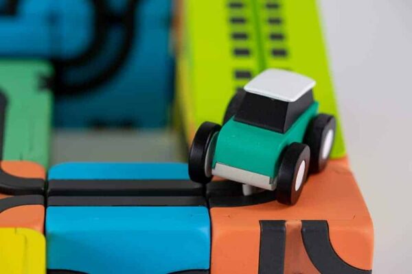 Qbitoy Magnetische Autobahn - Mini Pack – Bild 16