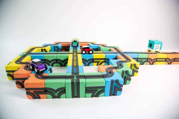 Qbitoy Magnetische Autobahn - Mini Pack – Bild 13