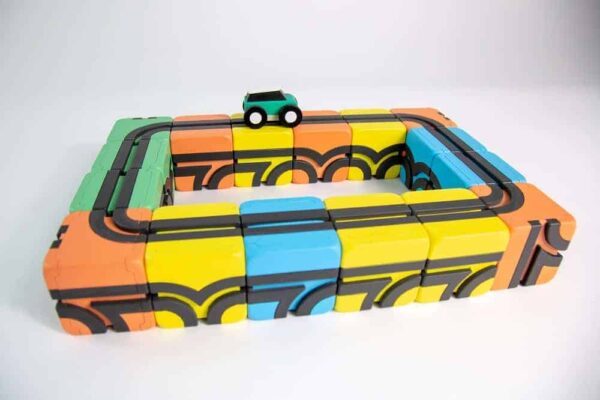 Qbitoy Magnetische Autobahn - Mini Pack – Bild 12