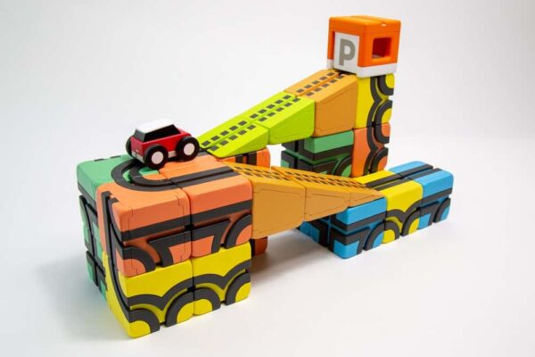 Qbitoy Magnetische Autobahn - Mini Pack – Bild 10