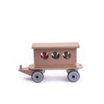 Dynamiko Holz Zug – Personenwagen mit Figuren (1)