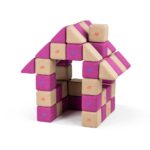 JollyHeap – Basic Set 100 weiche XXL-Magnetbausteine in 2 Formen für Kinder