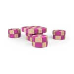 JollyHeap – Basic Set 100 weiche XXL-Magnetbausteine in 2 Formen für Kinder