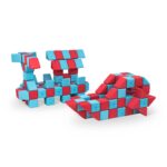 JollyHeap – Little House – 150 weiche XXL Magnetbausteine-Set für große Bauprojekte – für Kinder