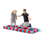 JollyHeap – Little House – 150 weiche XXL Magnetbausteine-Set für große Bauprojekte – für Kinder