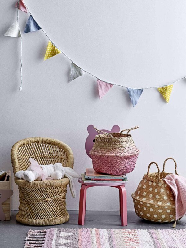 Plush Bunny, Rose, Polyester