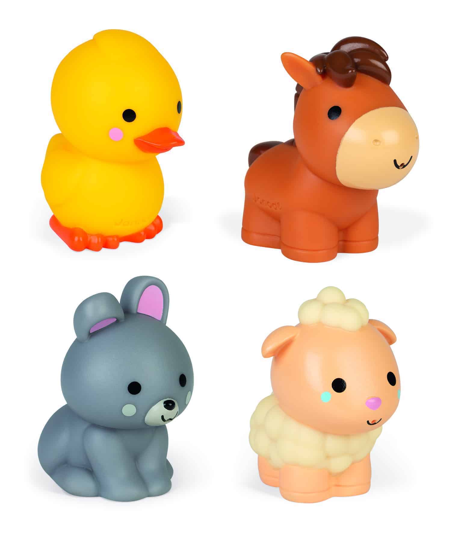 Badespielzeug Wasserspritzer Bauernhof (4) Wasserspritzer Bauernhof