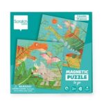 Scratch Magnetpuzzle Dinosaurier 2 x 20 Teile