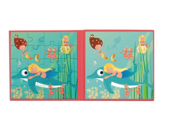 Magnetpuzzle Meerjungfrau