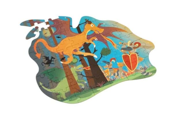 Shape Puzzle Drache 61 Teile