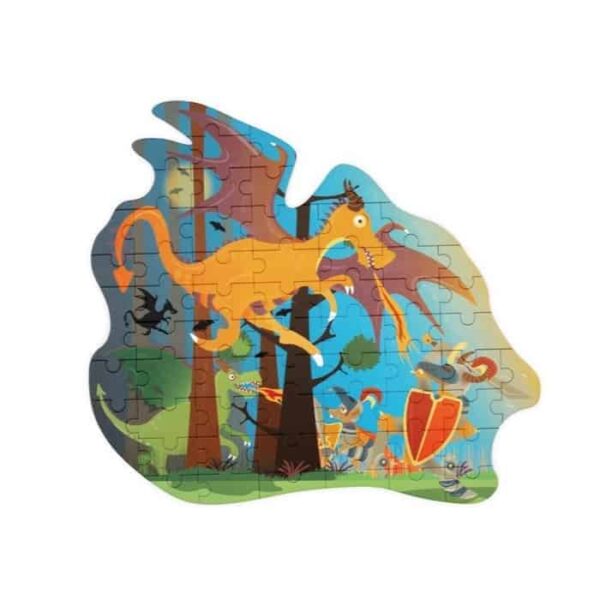 Shape Puzzle Drache 61 Teile