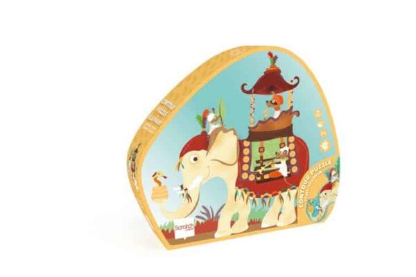 Shape Puzzle Elefant