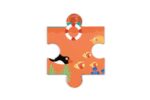 Shape Puzzle Pelikan 24 Teile