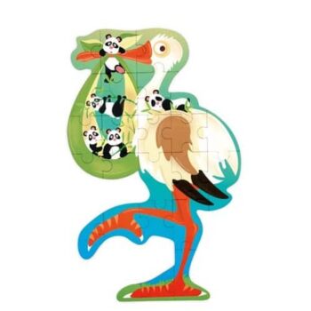 Shape Puzzle Storch
