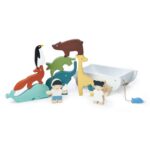 ender Leaf Toys Boot mit Tieren