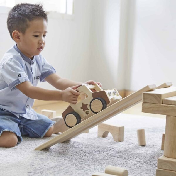 Guidecraft Holzfahrzeuge - Polizeiauto