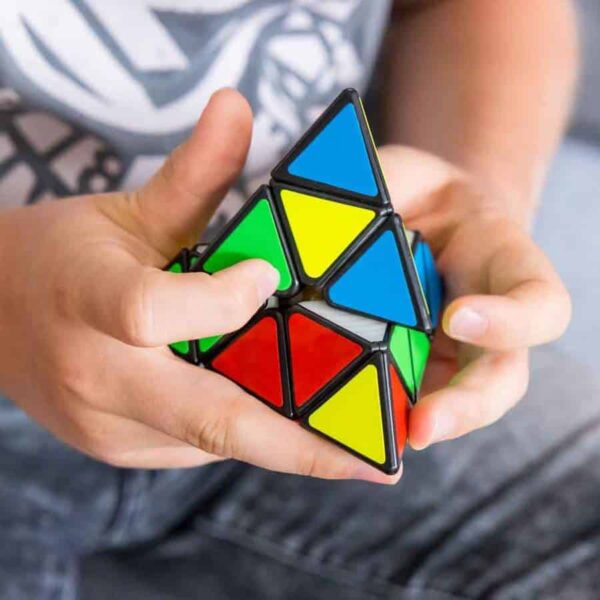 CUBIDI® - Zauberwürfel Pyramide - Pyraminx Los Angeles (1)