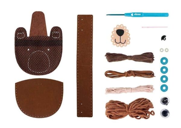 Avenir Loopie Bär - Nähset Plüschtasche (6)