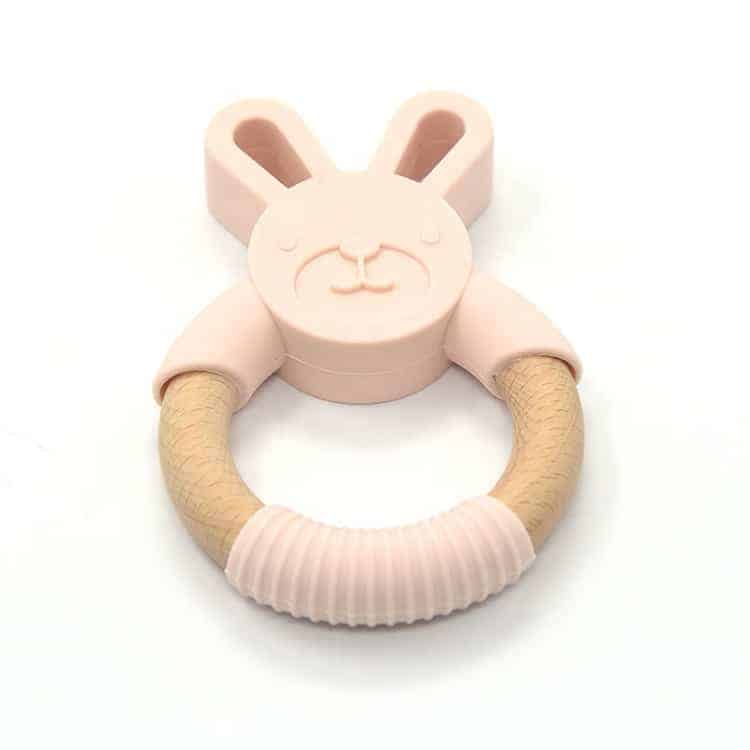 Beißring Bunny Rosa Beißring Bunny Rosa