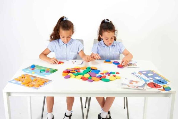 Edx Education - Rainbow Pebbles Classroom Set
