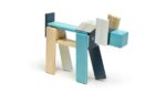 Tegu Magnetische Holzbausteine Blau 24 Teile (1)